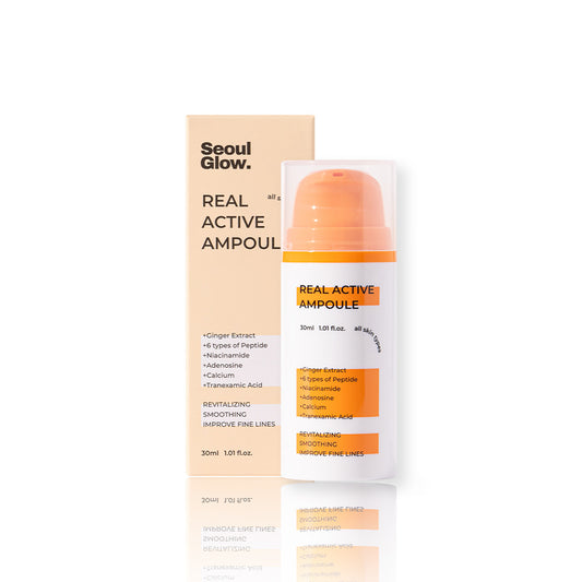 SEOULGLOW Real Active Ampoule 30ml bottle with box