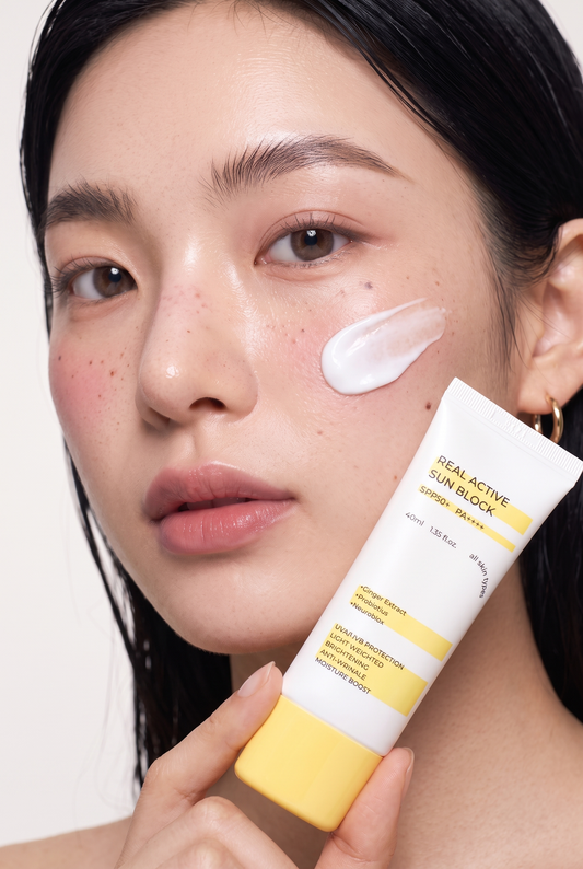 Seoulglow real active sunblock 40ml