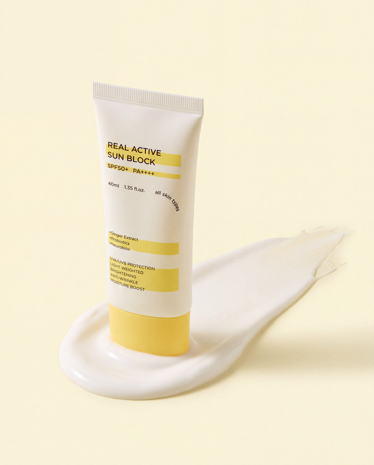Seoulglow real active sunblock 40ml