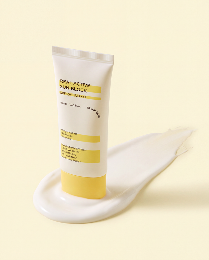 Seoulglow real active sunblock 40ml