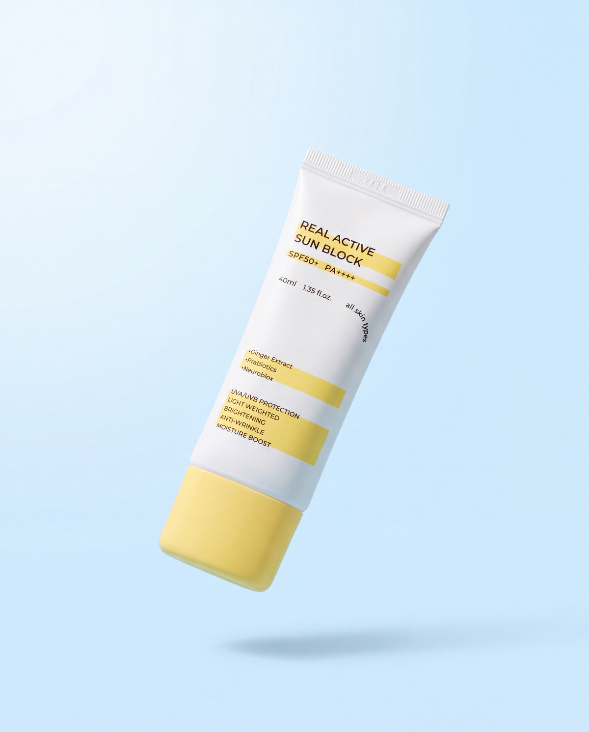 Seoulglow real active sunblock 40ml